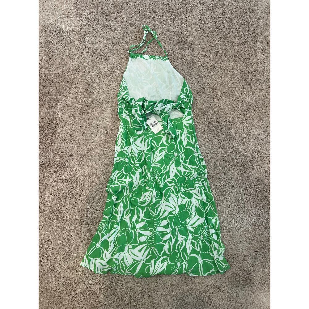 Revolve Faithfull the Brand Taormina Midi Dress El Marsa Floral Print Halter Med - Picture 5 of 12